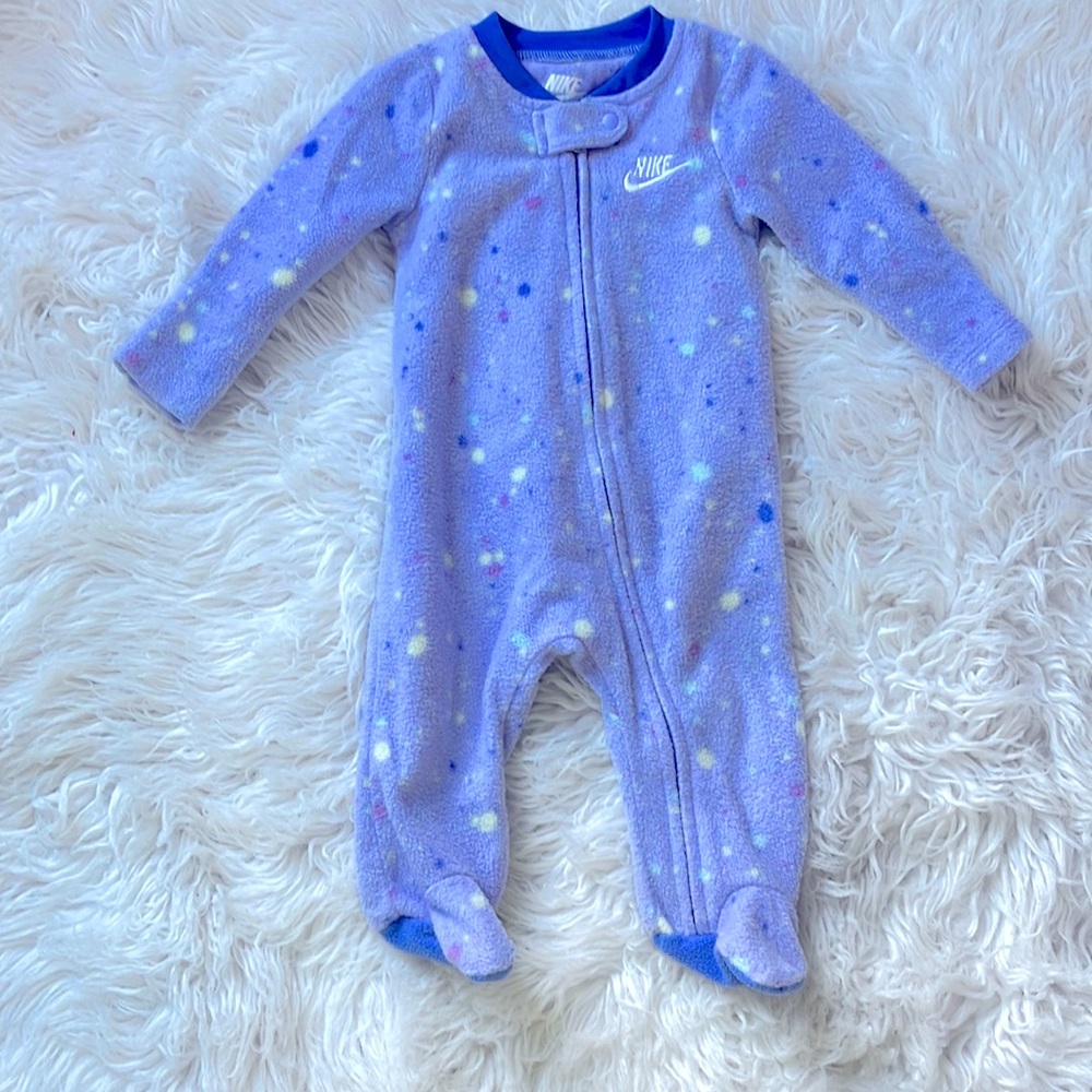 Nike footie pajama
